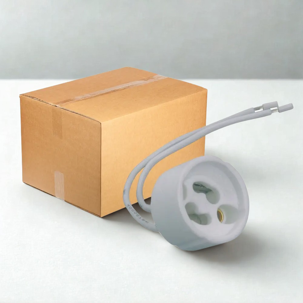 كرتون 50 حبة توصيله لمبه جوتين - Gu10