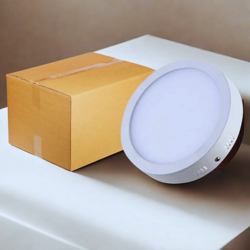 كرتون 20 حبه بانل لطش خارجى مع قاعدة مقاس 20 سم 18واط